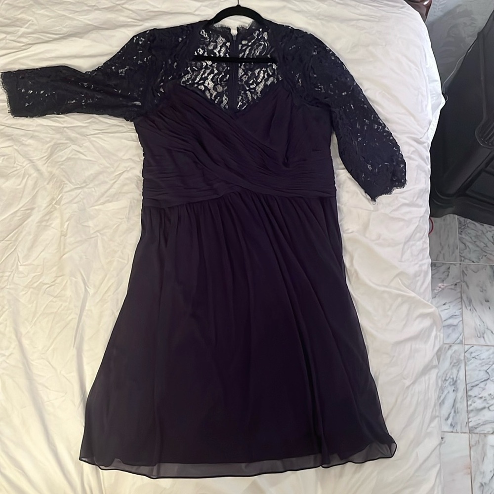 Adrianna Papell Navy Dress